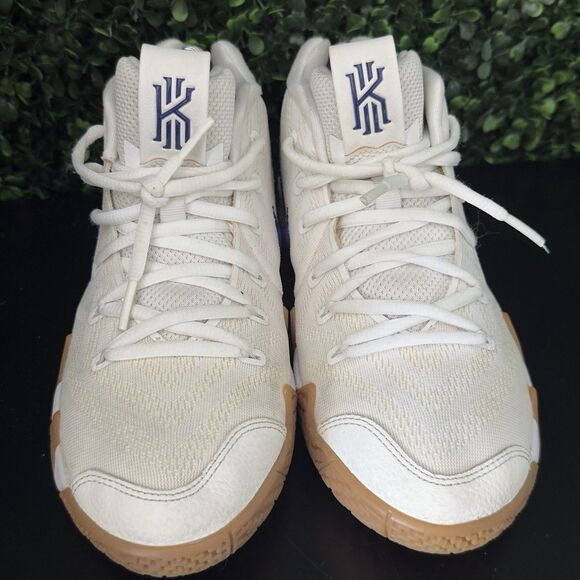 USED Nike Kyrie 4 Uncle Drew White Gum - Boy\'s Size 5Y - AA2897-100 OBO main image 6